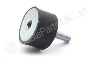 Rubber/Metal Buffer 25mm x 15mm with M6x18 thread