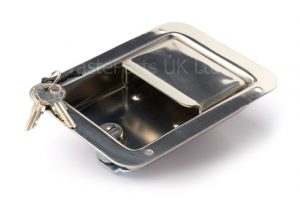 Door Lock c/w Fixing Plate - Service Door