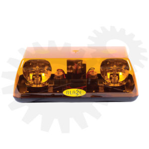 Blaze 1 Mini Light Bar Amber Rotating 1 Bolt