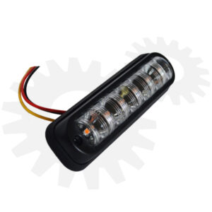 LED directional, R65, amber, 19cm cable, 3-way AMP connector